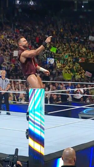 Cameron Heyward Instagram - @camhey97 of the @steelers had a front row seat to see The Megastar @reallaknight last week on #SmackDown 👀