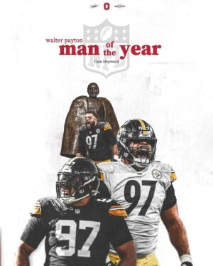 Cameron Heyward Instagram - Walter Payton Man of the Year Winner, @camhey97 🥇
 
#GoBucks