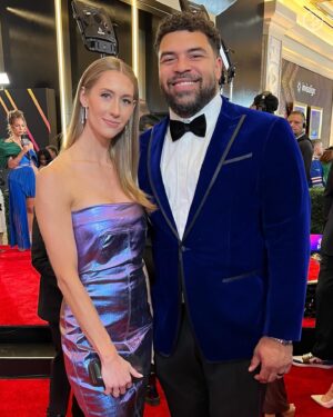 Cameron Heyward Instagram - Happy Valentine’s Day to my queen! I cherish the time I get to spend with you. These moments would fall flat if you weren’t by my side. It’s an honor to be your arm candy. You are simply the best @allieheyyy