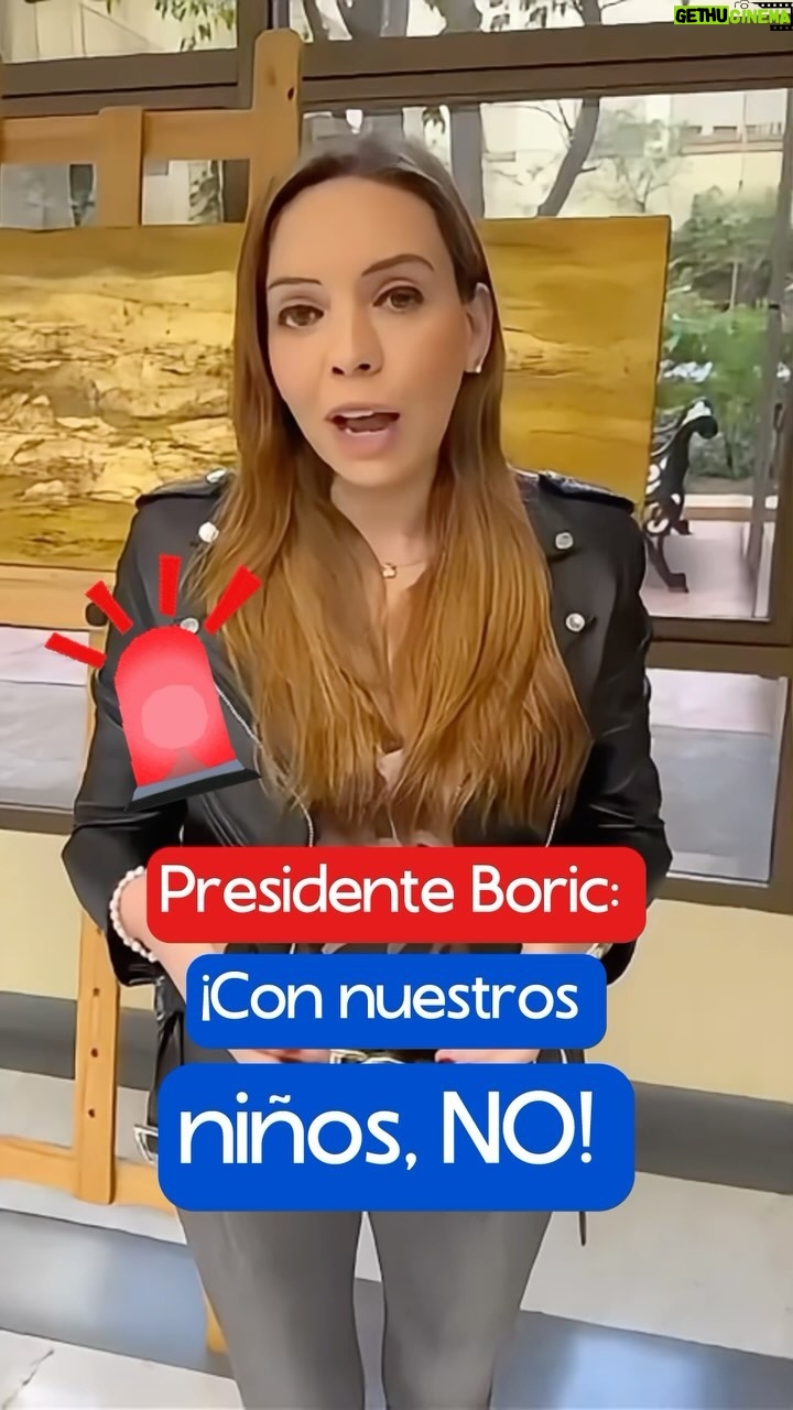 Camila Flores - 1.7K Likes - 🚨 ¡Presidente Boric: con nuestros niños no! 🚨