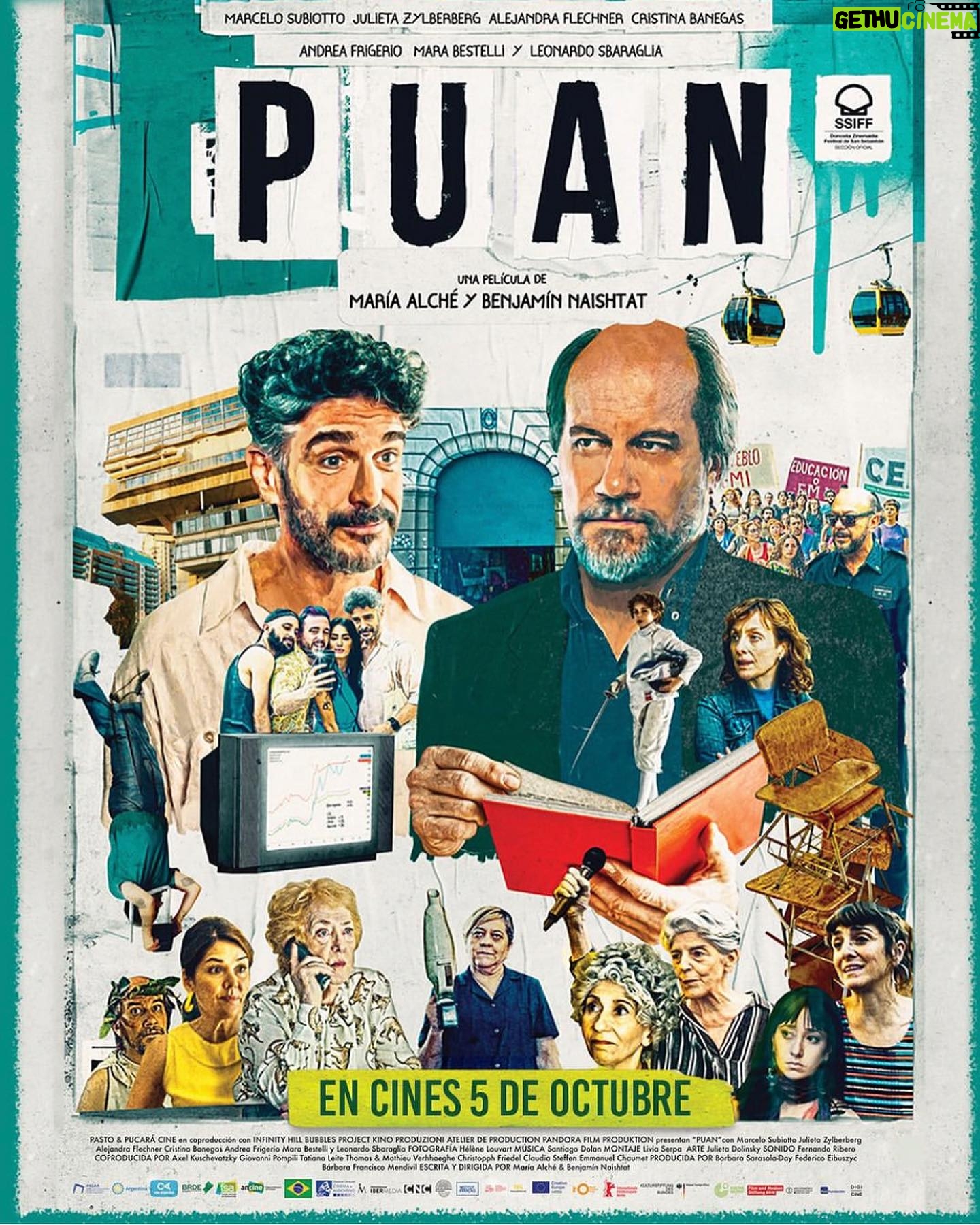 Camila Peralta - 0.9K Likes - Ayer fue la avant premiere de @puan.pelicula 🥰 fue hermoso verla en el cine con tanta gente!
Desde el jueves 5 de octubre la pueden ver en un montón de cines, vayan! Esta buenísima!
Gracias @constanzaperalta1 por ser mi estilista, @anitabalduini mi amiga maquilladora y @carla__scolari la mejor compañía ❤️