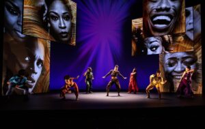 Camille A. Brown Instagram - CHEERS and HAPPY OPENING to the cast and creative team for the Broadway revival of for colored girls who have considered suicide/ when the rainbow is enuf. It took a team of powerful warriors to put our show together and I’m so very honored to have worked with them. I am especially grateful for their care, generosity, and support. 

Lifting up Ntozake Shange’s name and her brilliant work. Thankful to have contributed to her legacy and honored to have taken the dive into her “choreopoem”. Lifting up, Katherine Dunham. She was the first Black woman to direct and choreograph on Broadway over 65 years ago. It was hard to imagine I would ever get the chance to do this because I had never lived to see it. The fear was real. I didn’t see it coming. I didn’t think I could do it. My family and friends surrounded me with their love and helped me push through the fear. It has been a journey and they were with me the entire way.

LOVE and GRATITUDE to Dianne McIyntre, Trazana Beverley, Sharrata Hunt, Aku Kadogo, Janet League, Paula Moss, Michele Shay, and Carol Maillard!!! Members of the original Broadway production attended previews last week and are pictured with the cast. Amara Granderson, Tendayi Kuumba, Kenita R. Miller, Okwui Okpokwasili, Stacey Sargeant, Alexandria Wailes, and D. Woods. We THANK YOU for your power and for inspiring us!

Every person involved in this production is listed on slides 5 & 6. There isn’t enough room for all the names so I had to get creative! It takes a team!!!!

THANK YOU ALL FOR YOUR WORK!!!!

Honoring the legacy of this piece and all the iterations that have come before. This is my offering and it’s for colored girls everywhere.

LES GO! 

Performance photos by Marc J. Franklin