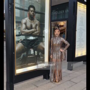 Camille A. Brown Instagram - #FBF We opened @terence_blanchard Champion at @metopera on Monday! I am very honored to return to The Met for my 3rd opera! Porgy & Bess (2019), Fire Shut Up In My Bones co-directed with James Robinson (2021) and now Champion (2023). I went to high school across the street @lagalumniandfriends (LAG!) and never imagined that my work would be shown on The Met stage! I am very honored and thankful for the opportunity to delve into the world of opera. A very special thank you to Peter Gelb and James Robinson for inviting me to be a part of The Met family. Thank you to Peter and Dodie Kazanjian (Director of Gallery Met) for hanging my portrait (by @drillboney Jim McKeon) in the Founders Hall! Check it out when you come to the show!!! Thank you James Robinson and Terence Blanchard for your spirit and encouraging words throughout the process! It’s always a pleasure being in the room with you both! Thank you for believing in me! Shouting out @rickeytripp (Associate Choreographer) and @maleek_washington (Assistant Choreographer) to the rafters!!! Thank you for your love, support, and teamwork. Love you both so much. Congratulations to the creative team, @metoperachorus @metoperaballet @metoperaactors @metoperastagemanagers and everyone who contributed to this show. 
My grandma used to listen to operas on the radio. It was one of her favorite things to do. Every time I step into The Met building I think of her and the love she had for the art form. Lifting up my grandma today and always. Champion runs until May 13th! Check out the HD performance on April 29th! 

Styled by @jakesokoloff 
Make up by @harristevenb 
Dress: Aggi (@aggi_pl)
Shoes: Alexandre Birman (@alexandrebirman)
Earrings: Elizabeth Cole (@elizabethcolejewelry)

Photos 1-3 by @gettyimages 
4 and 5 by @olivier.medus 
6-10 Ken Howard/The Met Opera