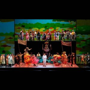 Camille A. Brown Instagram - #FBF We opened @terence_blanchard Champion at @metopera on Monday! I am very honored to return to The Met for my 3rd opera! Porgy & Bess (2019), Fire Shut Up In My Bones co-directed with James Robinson (2021) and now Champion (2023). I went to high school across the street @lagalumniandfriends (LAG!) and never imagined that my work would be shown on The Met stage! I am very honored and thankful for the opportunity to delve into the world of opera. A very special thank you to Peter Gelb and James Robinson for inviting me to be a part of The Met family. Thank you to Peter and Dodie Kazanjian (Director of Gallery Met) for hanging my portrait (by @drillboney Jim McKeon) in the Founders Hall! Check it out when you come to the show!!! Thank you James Robinson and Terence Blanchard for your spirit and encouraging words throughout the process! It’s always a pleasure being in the room with you both! Thank you for believing in me! Shouting out @rickeytripp (Associate Choreographer) and @maleek_washington (Assistant Choreographer) to the rafters!!! Thank you for your love, support, and teamwork. Love you both so much. Congratulations to the creative team, @metoperachorus @metoperaballet @metoperaactors @metoperastagemanagers and everyone who contributed to this show. 
My grandma used to listen to operas on the radio. It was one of her favorite things to do. Every time I step into The Met building I think of her and the love she had for the art form. Lifting up my grandma today and always. Champion runs until May 13th! Check out the HD performance on April 29th! 

Styled by @jakesokoloff 
Make up by @harristevenb 
Dress: Aggi (@aggi_pl)
Shoes: Alexandre Birman (@alexandrebirman)
Earrings: Elizabeth Cole (@elizabethcolejewelry)

Photos 1-3 by @gettyimages 
4 and 5 by @olivier.medus 
6-10 Ken Howard/The Met Opera