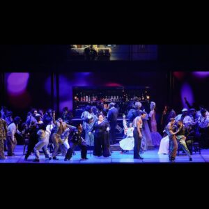 Camille A. Brown Instagram - #FBF We opened @terence_blanchard Champion at @metopera on Monday! I am very honored to return to The Met for my 3rd opera! Porgy & Bess (2019), Fire Shut Up In My Bones co-directed with James Robinson (2021) and now Champion (2023). I went to high school across the street @lagalumniandfriends (LAG!) and never imagined that my work would be shown on The Met stage! I am very honored and thankful for the opportunity to delve into the world of opera. A very special thank you to Peter Gelb and James Robinson for inviting me to be a part of The Met family. Thank you to Peter and Dodie Kazanjian (Director of Gallery Met) for hanging my portrait (by @drillboney Jim McKeon) in the Founders Hall! Check it out when you come to the show!!! Thank you James Robinson and Terence Blanchard for your spirit and encouraging words throughout the process! It’s always a pleasure being in the room with you both! Thank you for believing in me! Shouting out @rickeytripp (Associate Choreographer) and @maleek_washington (Assistant Choreographer) to the rafters!!! Thank you for your love, support, and teamwork. Love you both so much. Congratulations to the creative team, @metoperachorus @metoperaballet @metoperaactors @metoperastagemanagers and everyone who contributed to this show. 
My grandma used to listen to operas on the radio. It was one of her favorite things to do. Every time I step into The Met building I think of her and the love she had for the art form. Lifting up my grandma today and always. Champion runs until May 13th! Check out the HD performance on April 29th! 

Styled by @jakesokoloff 
Make up by @harristevenb 
Dress: Aggi (@aggi_pl)
Shoes: Alexandre Birman (@alexandrebirman)
Earrings: Elizabeth Cole (@elizabethcolejewelry)

Photos 1-3 by @gettyimages 
4 and 5 by @olivier.medus 
6-10 Ken Howard/The Met Opera
