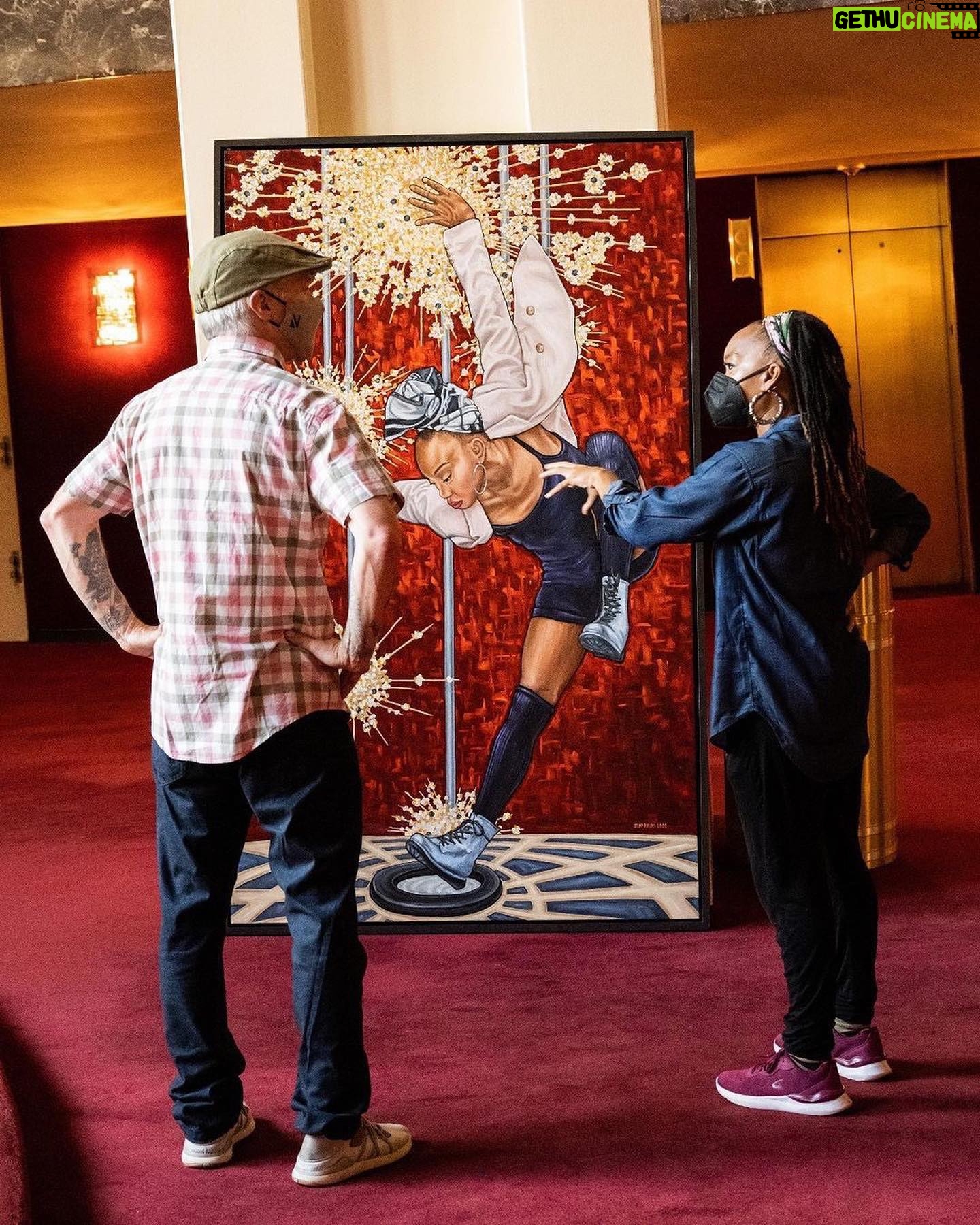 Camille A. Brown - 2.4K Likes - āThis past week at @metopera , we received a one-of-a-kind portrait of director and choreographer Camille A. Brown by artist Jim McKeon.
Brown most recently choreographed and co-directed Terence Blanchardās Fire Shut Up in My Bones in the 2021ā22 season and choreographed the production of the Gershwinsā Porgy and Bess in the 2019ā20 season. She is also celebrated for her work on Broadway and on television and was nominated for three Tony Awards. In our upcoming season, she will bring her choreography talents to the Met premiere of Blanchardās Champion.ā
Special thanks to General Manager, Peter Gelb, and Dodie Kazanjian, the founding director and curator, Gallery Met! Continued thanks to @drillboney for creating such a lovely painting of me!!!
Photos by Jonathan Tichler / Met Opera