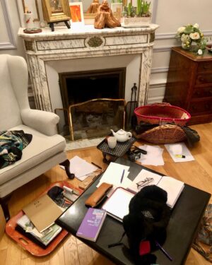 Camille Chalons Instagram - Work from home