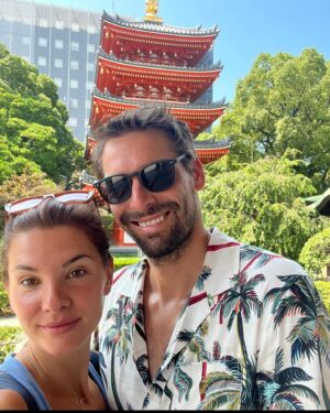 Camille Lacourt Instagram - Tu es mon binôme de vie, de sport, de voyage, de travail, de tout et pour toujours !
Bon anniversaire mon @alice_deto 
Je t’aime 🥰
