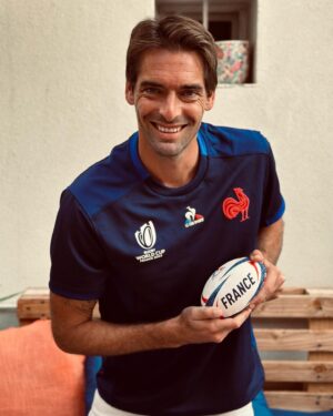 Camille Lacourt Instagram - Ce soir et jusqu’au bout derrière nos guerriers bleus ! #Teamfrance 🇫🇷 🐔 

@lecoqsportif