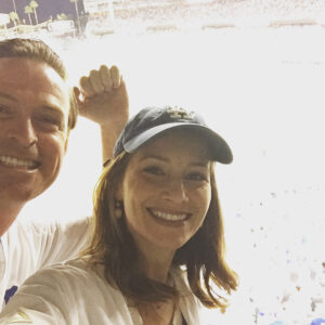 Candace Bailey Instagram - Such an amazing time in LA these past 2 days celebrating the #Dodgers in the World Series!! Memories to last a lifetime. #letsgododgers