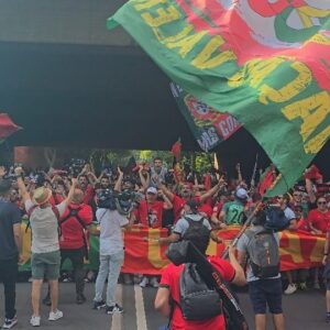Cândido Costa Instagram - Mais que ontem❤️🇵🇹
Bravo Portugueses pela entrega e paixão👏
Segunda-feira lá estaremos🇩🇪🇵🇹

@canal_11 
@portugal 
@euro2024