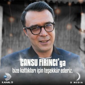 Cansu Fırıncı Instagram - Ünal karakterine kattıklarınız için teşekkür ederiz. 🤍