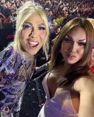 Captivating Katkat Instagram - Nagkita kami ni Meme Vice sa New Year countdown sabi nya saken Congrats Kat! Sabi ko Thank you Ma! Nanalo ako sa Ms Gay Taguig sa Antipolo, tas nagtawanan kami 😅