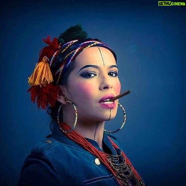 Carima Amarouche - 3 Likes - Photo @tijanapakic Make-up @katarinaanicmakeup #berberewoman #workinprogress #karimouche