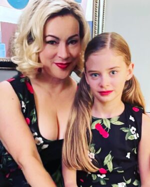 Carina Battrick Instagram - I want to be just like mommy 🤩 someone made this amazing picture and I love it 😻
.
.
.

.
#chucky #chuckydoll #carinabattrick #chuckytvseries #usanetwork #syfy  #wannaplay  #horror #classichorror #donmancini #iamchucky #childsplay #iliketobehugged #chuckyisreal #caroline #carolinechucky #carolinecross #caroline #mybestfriend #friend #iwantchucky #chuckyseason2 #wannapray #christmas #chuckychristmas #tiffanyvalentine #jennifertilly #tiffany