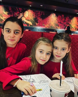 Carina Battrick Instagram - 2023 goals: Stay focused, glamorous and extra sparkly! Don’t be afraid of what is behind the glass 😉
.
.
.

.
#holiday #sisters  #christmastree #model #ralphlauren #happyholidays  #adorable #cutenessoverload #igkids #fashion #holidayfashion #style #stylishtrends #stylekids #pattern #red #brunette #blondehair #styletrends #ny #kidsholiday  #happyholidays #newyear2023 #holidaymagic #love #sisterlove #newyear #lights #lizzard