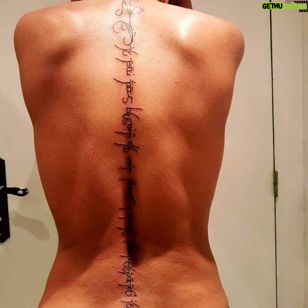 Carine Haddadou - 194 Likes - Merci a Aurelie Addf pour ce magnifique tatouage 😍