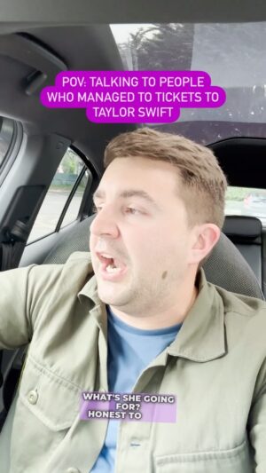 Carl Mullan Instagram - No but honestly have a great time 😂🙈
.
🔉 Sound on and make sure to share with anyone who’s going and feeling smug or not going and feeling like this 😂🙈
.
.
.
.
.
#taylorswift #erastour #ireland #comedy #funny #sketch