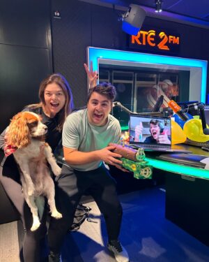 Carl Mullan Instagram - 3 years that felt like it lasted about 3 days 😂 I said all the important stuff on the show this morning, and I think from the tears you’ll know how much I meant every word of it 😂❤️ A gem of a human being and we cannot wait to see what’s next for ya @doireanngarrihy ❤️ 
@donnchaocallaghan 
@rte2fm