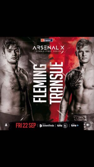 Carl Van Roon Instagram - Don’t miss @_jacob_fleming_ in the cage for the NEW @arsenalx.co hybrid fight series on @tvnz.official this Friday 22 September!! 1st Round boxing, 2nd Round K1, 3rd Round Muay Thai #arsenalx #hybrid #mma #muaythai #kickboxing #taekwondo #karate #ko
