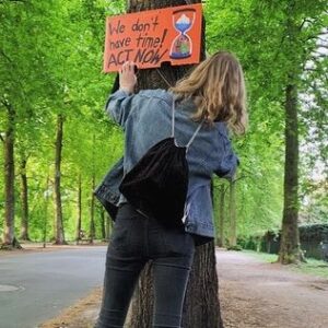 Carla Reemtsma Instagram - Crazy times. 
Still kinda overwhelmed that we really did this. That we really protested with hundreds of thousands of people and protest signs even though you can’t responsibly meet anyone. Although we are amid the corona crisis, the climate crisis doesn’t stop – and neither do we. Even or maybe especially in times of crisis, protests on the street are incredibly important since decisions are often made quickly and somewhat out of sight of society. That’s why we claimed the streets (and the trees and the grass) and made clear that we need to #FightEveryCrisis.