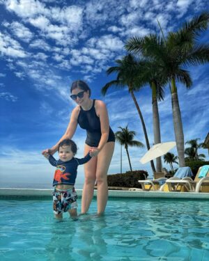 Carlee Baker Instagram - Water baby 💦💙💦