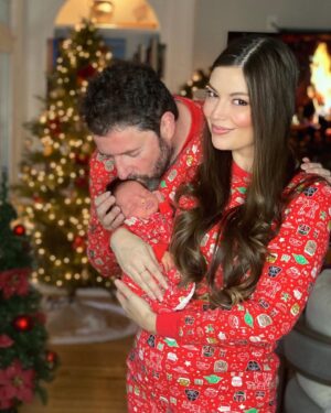 Carlee Baker Instagram - Late “Matching Family Christmas PJs” post — I have literally wanted to do this for decades now and THE TIME HAS COME!! 

(Many thanks to my love @lauzirika for indulging me and not complaining about the cheese factor — you’ve created a monster 😘)