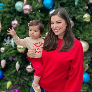 Carlee Baker Instagram - Family outing to the Trilith tree lighting event (spoiler alert: we did not make it to the actual lighting of the tree) 🎄🎄🎄