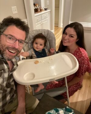 Carlee Baker Instagram - Yesterday, @thecarleebaker and I celebrated our fifth wedding anniversary, albeit in more low key family fashion than in past years. But the fact that our love keeps growing stronger with each day, even more so with our newest member of the Bakerika team in tow, proves that we can celebrate anytime, anywhere. So, Happy Anniversary, my dear Carlee! Looking forward to growing old with you, and raising our amazing Little Buddy Man together. ❤️