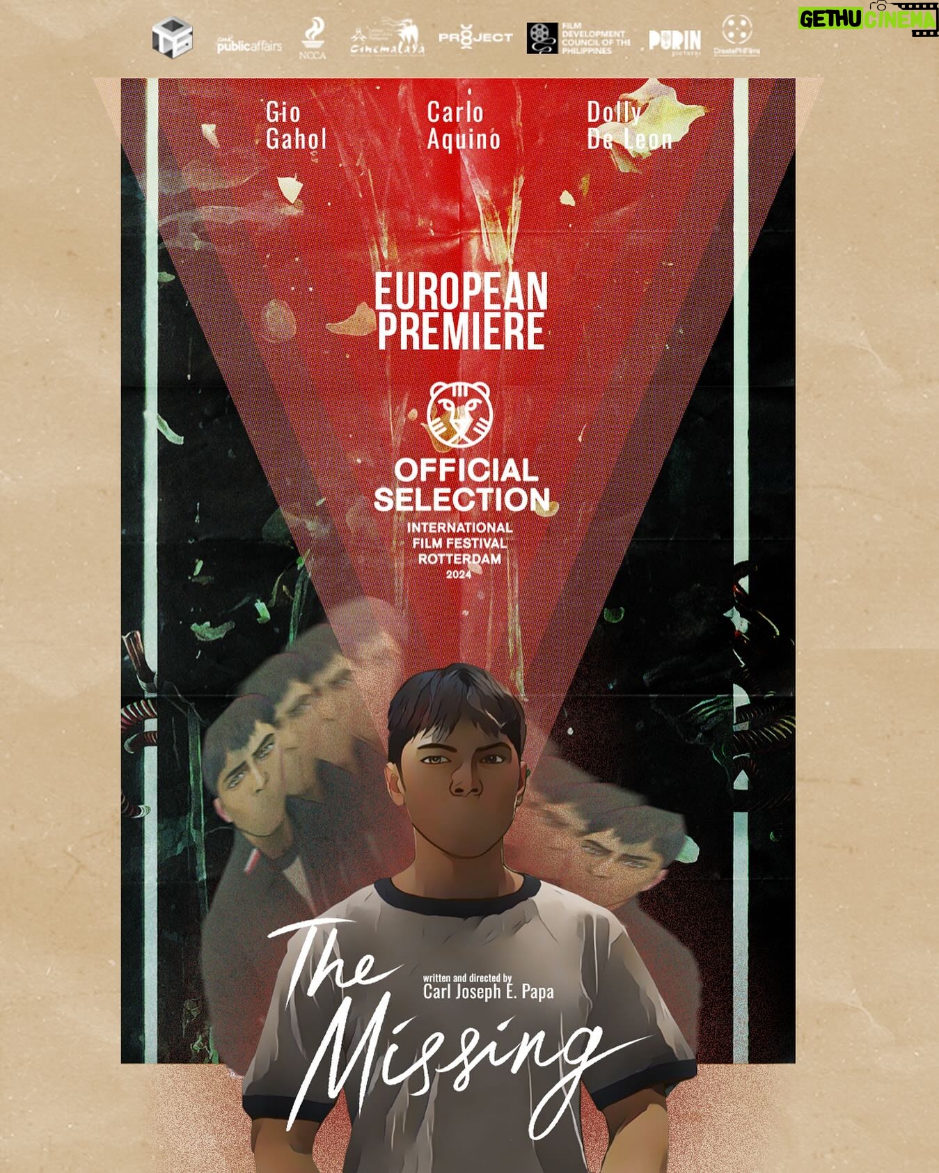 Carlo Aquino - 1.7K Likes - Proud to share that after its international premiere at the Palm Springs International Film Festival, THE MISSING (Iti Mapukpukaw), the Philippines' entry to the Best International Feature category of the Academy Awards 2024, is headed to the International Film Festival Rotterdam under the Harbour Section! It’s our European premiere. 👏📣 IFFR runs from January 25 to February 4, 2024.
