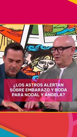 Carlos Calderon Instagram - ☀️✨En #HoyDía, @vannucci nos revela que los astros deparan un embarazo y matrimonio en la relación entre #ChristianNodal y #ÁngelaAguilar 🤰🏻❤️
