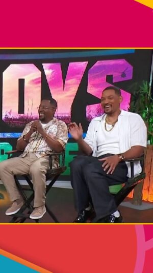 Carlos Calderon Instagram - ¡Qué risa! 😂 #WillSmith y #MartinLawrance nos contaron en #HoyDía si se involucrarían en una pelea entre mujeres latinas o qué harían. ¡¿Qué tan bad boys son en versión Miami?! 🥵😅
