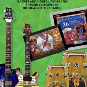 Carlos Santana Instagram - From Team Santana: We invite you to check out the amazing holiday gift ideas in the Santana Store.
We have something for everyone, including limited edition guitars (signed or unsigned), Congas, personalized award plaques, CD’s & LP’s, awesome T-shirts, hoodies and other great ideas for the Santana fan in your life. Link in bio. 
Celebrate the holidays with Santana!