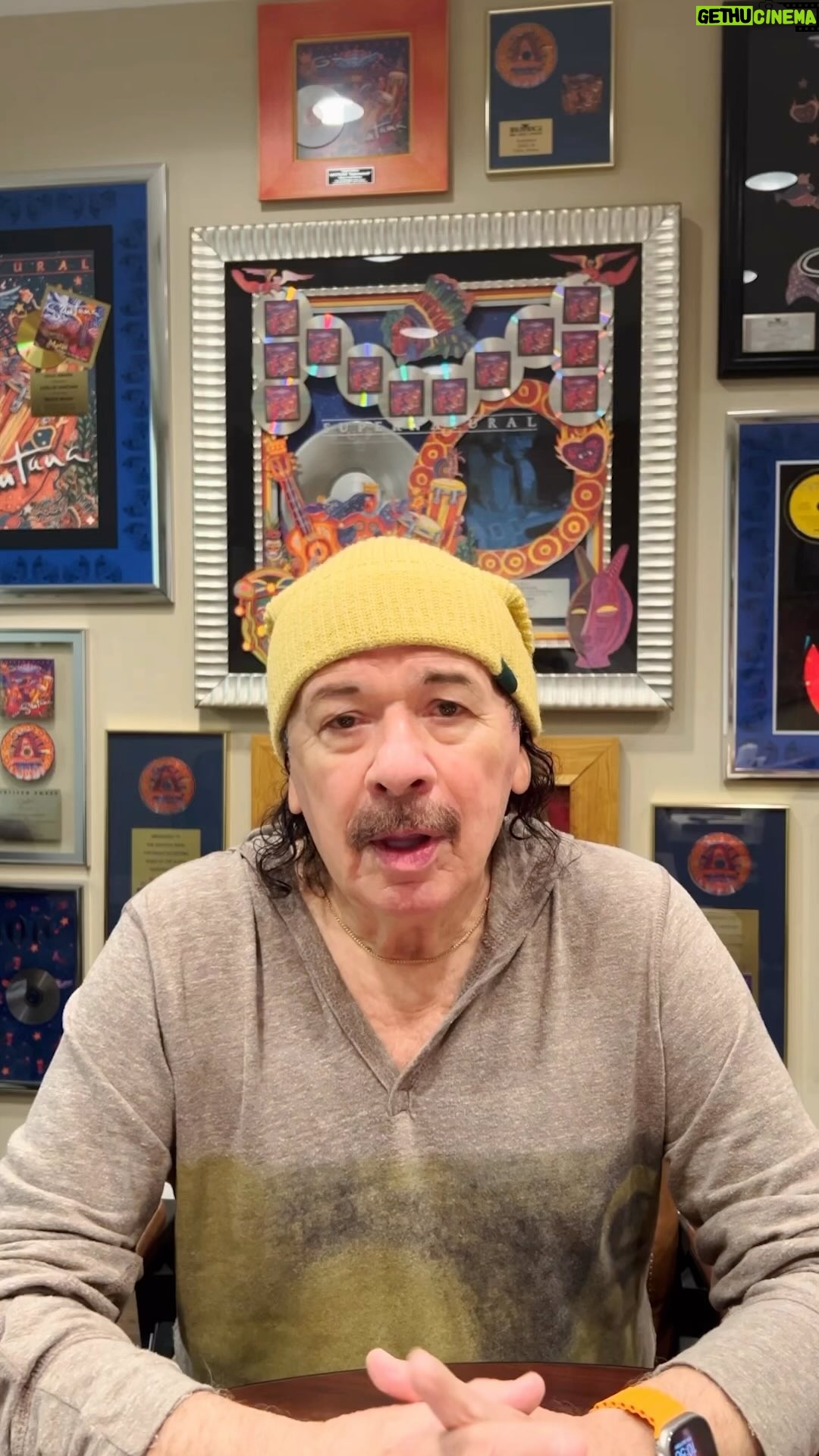 Carlos Santana - 12.2K Likes - My new single “Let The Guitar Play” is available everywhere now. It features Darryl “DMC” McDaniels of @rundmc and my wife @cindyblackmansantana - You can listen to the song everywhere you get your music now!