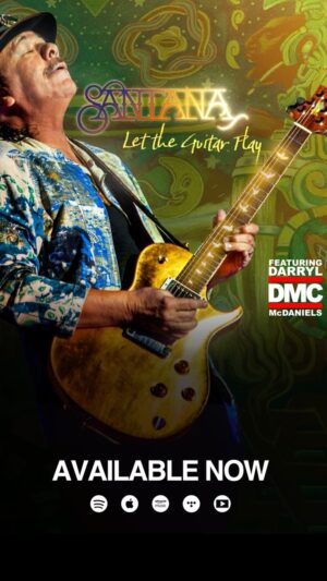 Carlos Santana Instagram - “Let The Guitar Play” is available everywhere now. You can listen to it at the link in the bio.