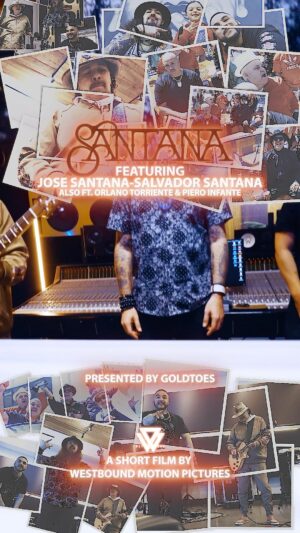 Carlos Santana Instagram - The love and the support for the #energia video has been amazing! We invite to you continue to enjoy this beautiful collaboration between @carlossantana @salvadorsantanamusic & @josesantana_official1  full video on the official @carlossantana youtube page

Songs releases on all digital platforms 07/14/2023
Presented by Goldtoes
David Richardson & The Santana Family