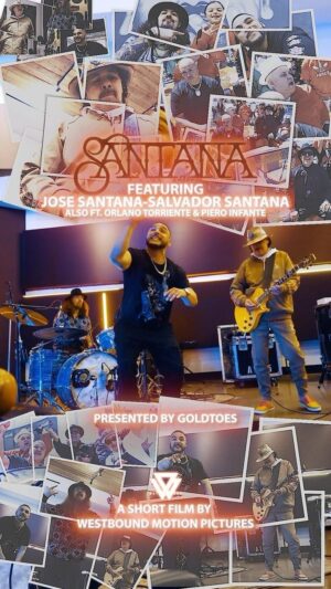 Carlos Santana Instagram - Ladies and gentlemen
We are very proud to present to you ENERGIA‼️ A spiritual collaboration between @carlossantana , his son @salvadorsantanamusic and his nephew @josesantana_official1 The video is out now on the official Carlos Santana YouTube page.  Santana Familia 🔥💪🏽
Presented by @goldtoes @ace_deuce_bailbonds and the Santana Family