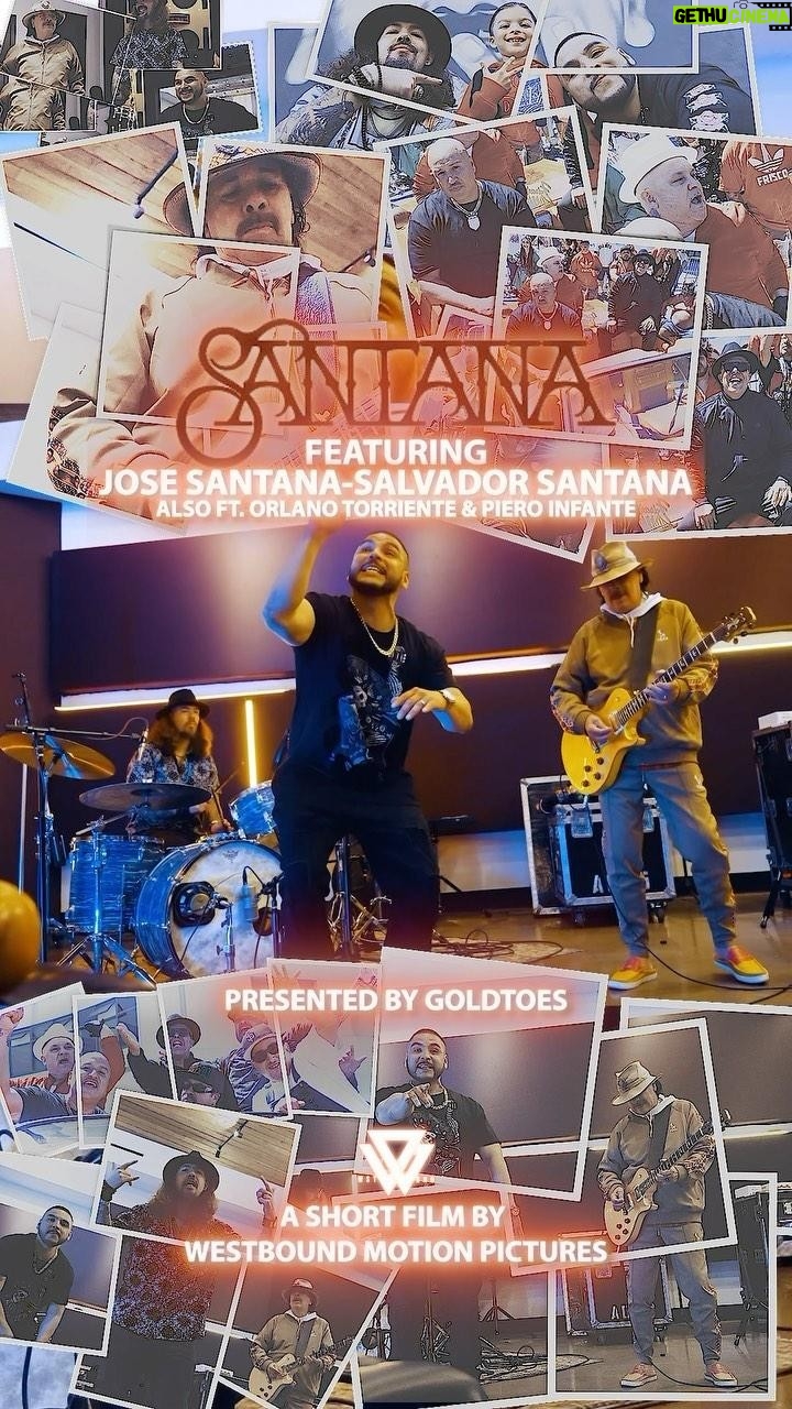 Carlos Santana - 2.6K Likes - Ladies and gentlemen
We are very proud to present to you ENERGIA‼️ A spiritual collaboration between @carlossantana , his son @salvadorsantanamusic and his nephew @josesantana_official1 The video is out now on the official Carlos Santana YouTube page. Santana Familia 🔥💪🏽
Presented by @goldtoes @ace_deuce_bailbonds and the Santana Family