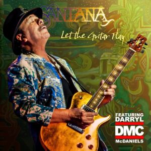 Carlos Santana Instagram - Pushing musical boundaries and extending his musical legacy for a new generation, Santana is proud to share “Let The Guitar Play” featuring @rundmc ‘s, Darryl “DMC” McDaniels.
Through a blossoming collaboration with Producer’s Lino Nicolosi, Team Nicolosi & @officialnarada , “Let The Guitar Play” reimagines Carlos’ track “Song for Cindy” With three different mixes - the Radio Version, The Soul Radio Version,
and the 70’s Version. Run DMC’s, Darryl “DMC” McDaniels lays down a poetic rap that exudes positivity that Carlos uses this as a springboard to soar.
Check it out!”