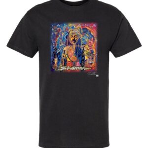 Carlos Santana Instagram - Celebrating the 20th Anniversary of the Shaman Release with a Throwback Tee and CD
 
Shaman was released on October 22, 2002, and debuted at number 1 on the Billboard 200.  It was certified Double Platinum by the RIAA. The first single of the album was "The Game of Love", featuring Michelle Branch and won a Grammy Award for "Best Pop Collaboration with Vocals", as well as peaking at number five on the Billboard Hot 100 singles chart. The song also reached the top 10 in Canada, New Zealand, and six European countries.
The album also features Santana Live show staples “Foo Foo” and “Victory is Won” as well as "Why Don't You & I", featuring Chad Kroeger of Nickelback and Spanish opera star, Plácido Domingo on “Novus”. 
 
Visit the Santana Store
https://store.santana.com/
