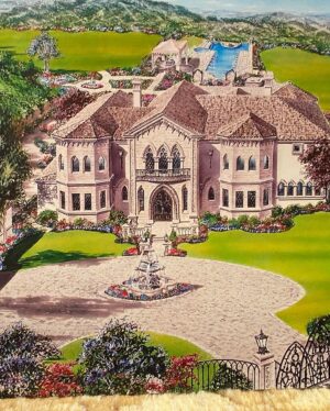 Carlton Elizabeth Instagram - Wow this bought back a flood of memories lol  https://youtu.be/i5FSOY03Dh8 My Tasteful Gothic home designed every inch of that Magickal house to my🩸in the foundation. This was my ultimate 3yr labor of Love n research.

Ur home is ur sanctuary and this particular one has a soul.

New creations on the horizon. One passion project in particular I’m going to manifest 🖤

10yrs creating designing, building magnificent 10,000 ft.² n up homes with Johnny n Mikey Thks for the memories the laughs n the education. #gothic