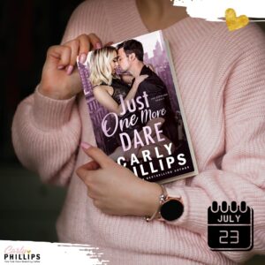 Carly Phillips Instagram - Did you hear the exciting news? 👀👇
𝐈'𝐕𝐄 𝐅𝐈𝐍𝐈𝐒𝐇𝐄𝐃 𝐖𝐑𝐈𝐓𝐈𝐍𝐆 𝐉𝐔𝐒𝐓 𝐎𝐍𝐄 𝐌𝐎𝐑𝐄 𝐃𝐀𝐑𝐄!!
Which means I have also changed the release date everywhere to 𝐉𝐮𝐥𝐲 𝟐𝟑, 𝟐𝟎𝟐𝟒!

As you can tell, I’m shouting it from the rooftops! I can't wait to share this with you! 💘 𝐏𝐫𝐞-𝐨𝐫𝐝𝐞𝐫 𝐲𝐨𝐮𝐫 𝐜𝐨𝐩𝐲 𝐧𝐨𝐰! 
LINK IN BIO!

#carlyphillips #romance #romancebooks #romancereaders #romancerecs #bookish #bookworm #booklover #bookaddict #bookstagram