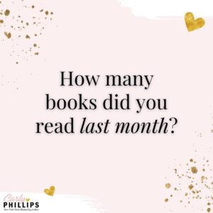 Carly Phillips Instagram - 𝐐𝐮𝐞𝐬𝐭𝐢𝐨𝐧 𝐨𝐟 𝐭𝐡𝐞 𝐖𝐞𝐞𝐤 🤔💭

How many books did you read last month?
Let me know what number you hit in the comments below!

#carlyphillips #romance #romancebooks #romancereaders #romancerecs #bookish #bookworm #booklover #bookaddict #bookstagram