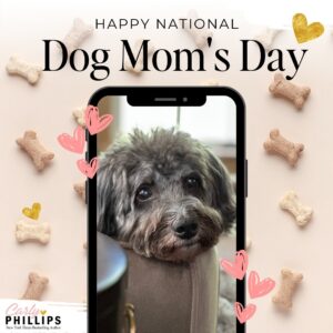 Carly Phillips Instagram - 𝐓𝐨𝐝𝐚𝐲 𝐢𝐬 𝐍𝐚𝐭𝐢𝐨𝐧𝐚𝐥 𝐃𝐨𝐠 𝐌𝐨𝐦'𝐬 𝐃𝐚𝐲! 🐶

To celebrate I want you to 𝙩𝙖𝙜 𝙢𝙚 𝙞𝙣 𝙖 𝙥𝙝𝙤𝙩𝙤 𝙤𝙛 𝙮𝙤𝙪𝙧 𝙛𝙪𝙧𝙗𝙖𝙗𝙮 so I can share & like!

carlyphillips #nationaldogmomsday #dogsofinstagram #puppylove #carlyphillips #romancebook #romancereader  #bookish #booklover #bookaddict #kindleromance #kindleunlimited