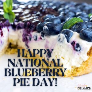 Carly Phillips Instagram - 🅸🆃'🆂 🅽🅰🆃🅸🅾🅽🅰🅻 🅱🅻🆄🅴🅱🅴🆁🆁🆈 🅿🅸🅴 🅳🅰🆈!

𝙏𝙤 𝙘𝙚𝙡𝙚𝙗𝙧𝙖𝙩𝙚 𝙄 𝙬𝙖𝙣𝙩 𝙩𝙤 𝙠𝙣𝙤𝙬 𝙬𝙝𝙖𝙩𝙨 𝙮𝙤𝙪𝙧 𝙛𝙖𝙫𝙤𝙧𝙞𝙩𝙚 𝙠𝙞𝙣𝙙 𝙤𝙛 𝙥𝙞𝙚??
🍎 I absolutely LOVE apple pie! 🍏
Let me know yours in the comments below!!

#pieday #carlyphillips #romance #romancebooks #romancereaders #romancerecs #bookish #bookworm #booklover #bookaddict #bookstagram