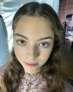 Carmel Laniado Instagram - The Witcher is finally out!!⚔️💜 Feel so so grateful to have been a part of such a beautiful project and cannot wait to watch this season!!!