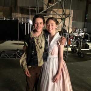 Carmel Laniado Instagram - Happy birthday 🥳🥳@harrycollettactor 
Thank you for going on this crazy adventure with me. You’re the best on screen partner I could ever wish for and always making me laugh!! We have created so many memories and will make so many more!!! The journey is only beginning... I know it!!! Can’t wait for everyone to see how insanely talented you are!! Have the best day ❤️❤️✨