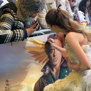 Carmel Laniado Instagram - thank you to everyone who came today🤍 i had the time of my life!!!