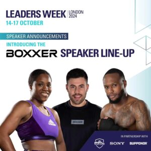 Caroline Dubois Instagram - I'm so happy to announce that i will be joining Viddal Riley and Ben Shalom for a BOXXER session on the all-new Creative Stage at the Leaders in Sport conference this October, at Twickenham stadium 🏟 🙌🏿
We will be speaking all things SPORT! 
All are welcome, I'd love to see you all there 💜💜💜
See you there.”