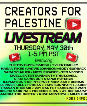 Caroline Kwan Instagram - Catch us all at our Creators for Palestine livestream tomorrow, 1-5 PM PST! You can watch us live on @hasandpiker on twitch, and @tryguys on YouTube. 🇵🇸♥️ Help us get to $1M for Palestinian emergency relief.

@tryguys @smosh @tyleroakley @hasandpiker @jarvis @eddyburback @sarahschauer @nicolerafiee @tednivison @luvu2golka @tkalovell @wwabisabi @stanzipotenza @illymation_ @ashley_ippolito @denimstv @alluringskull @fr0gan @caprisunnpapi @jaubreyyt @hassankhadair @zaydante @abelinasabrina @frederic.chen @ashurgharavi @amanda.todhunter @therosemontoya @milesbon 

Graphics by @jazmynflowers @wimbyjilson